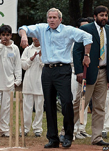 Bush Doing The Robot